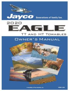 2020 Eagle TT Owner's Manual